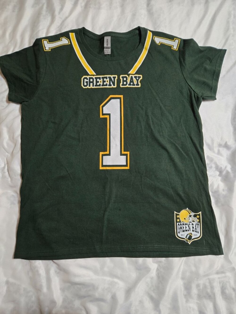 Gildan Youth Green Bay Packers TShirt Size XL